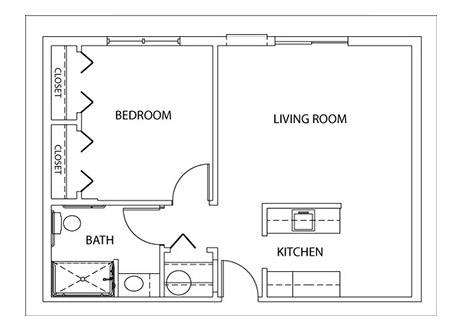 1BR/1BA - Crestwood Village South