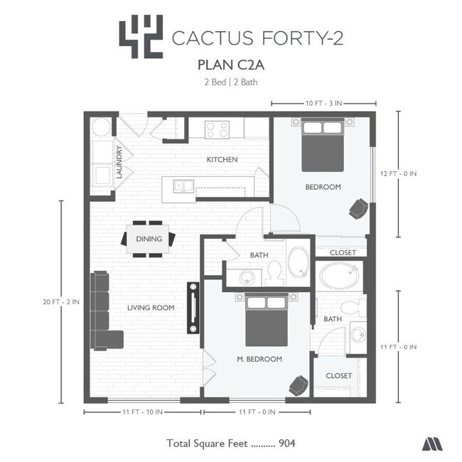 Floorplan - Cactus Forty-2