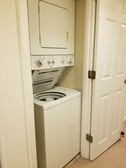 Washer/dryer in apartment - 4006 7th St NW