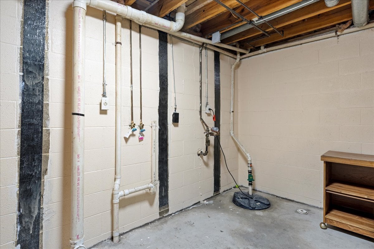 Laundry in Basement - 1600 Rock Creek Dr