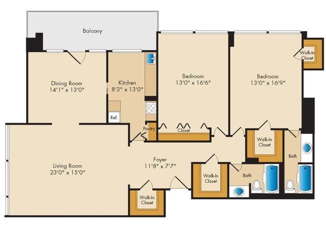 Floorplan - London Normandy House