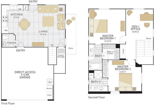 Floorplan - Woodbury Place Apartment Homes