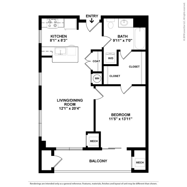 Floorplan - Snowden Creek Apartments, 62+