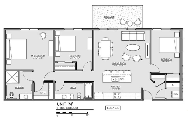 Floorplan - One Marquette Place