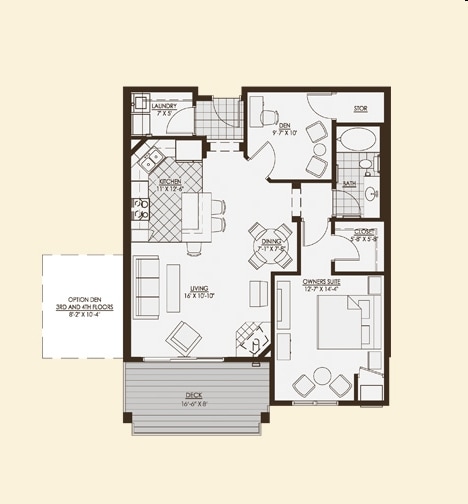 1BR/1BA - Park Crest on Nicollett