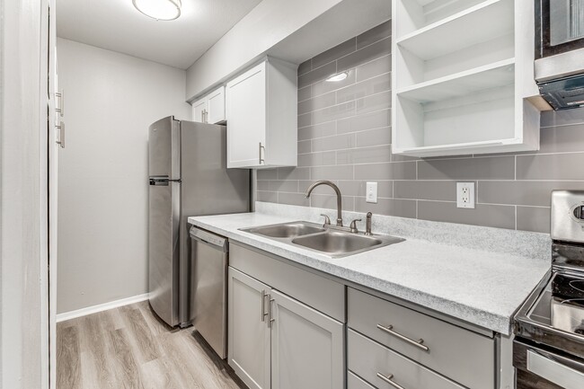 Renovated Kitchen 3 - Tribecca Pointe Apartments