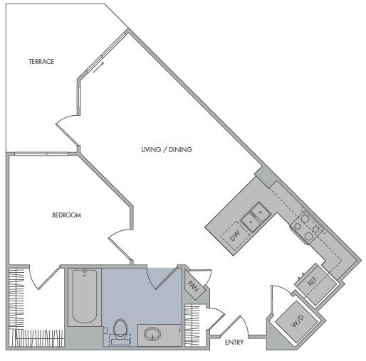 Floorplan - 1000 Grand by Windsor