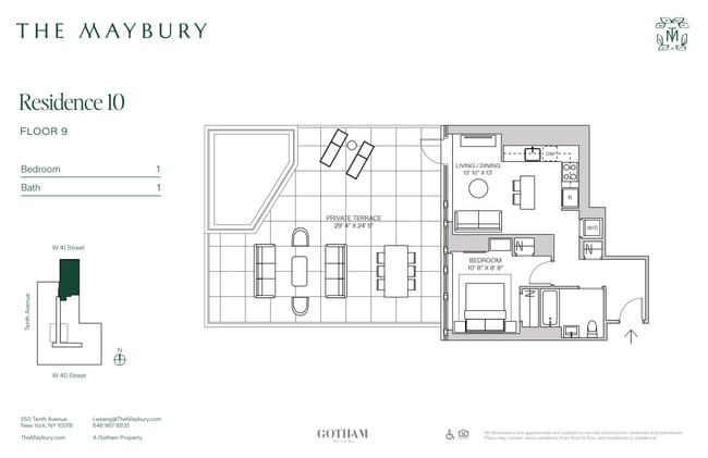 Floorplan - The Maybury