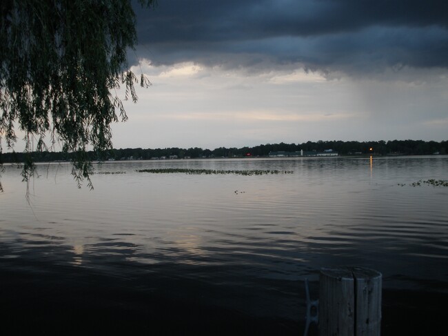 Lake at night - 1551 Heron Point Dr