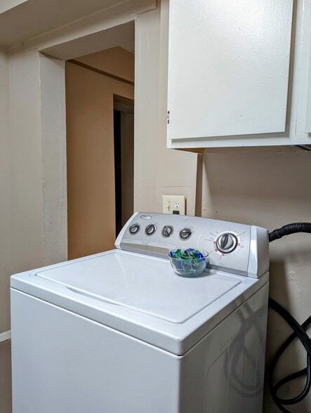 In-unit washer and dryer included - 418 Fewel St
