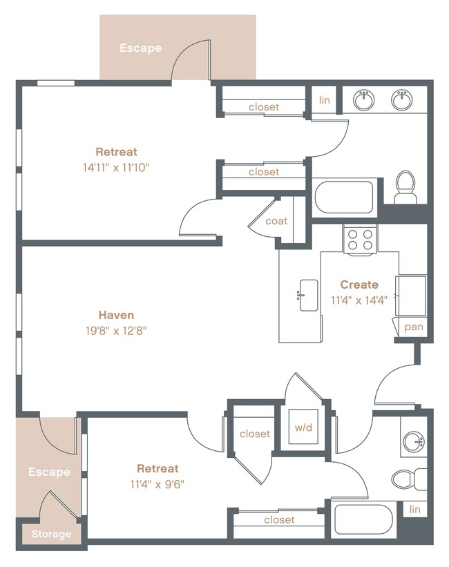 Floorplan - Alexan Downtown Danville