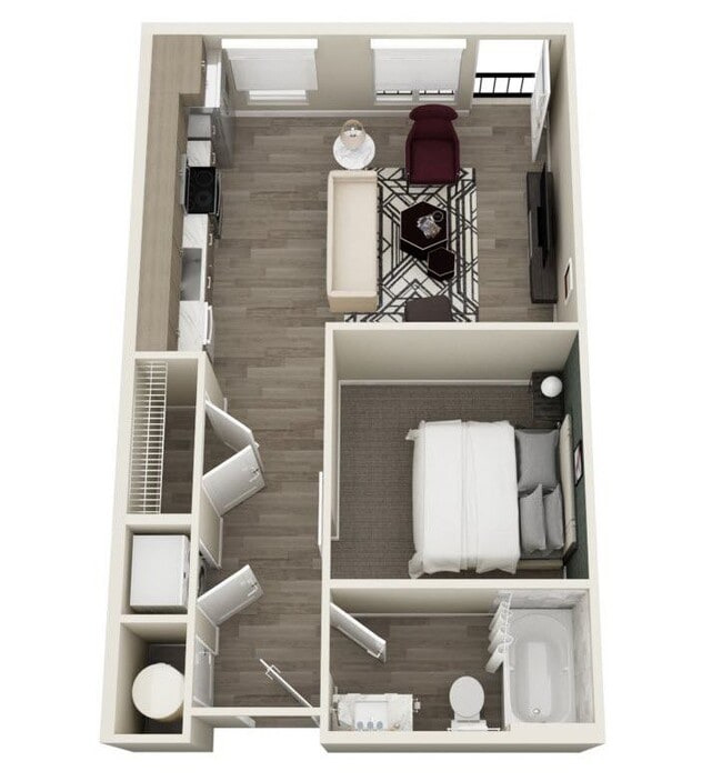 Floorplan - Aspire Kenwood Apartments
