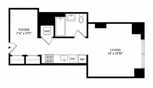 Floorplan - Lincoln at Bankside