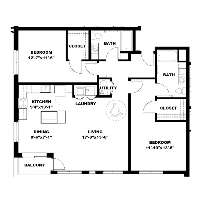 Floorplan - Hot Metal Flats