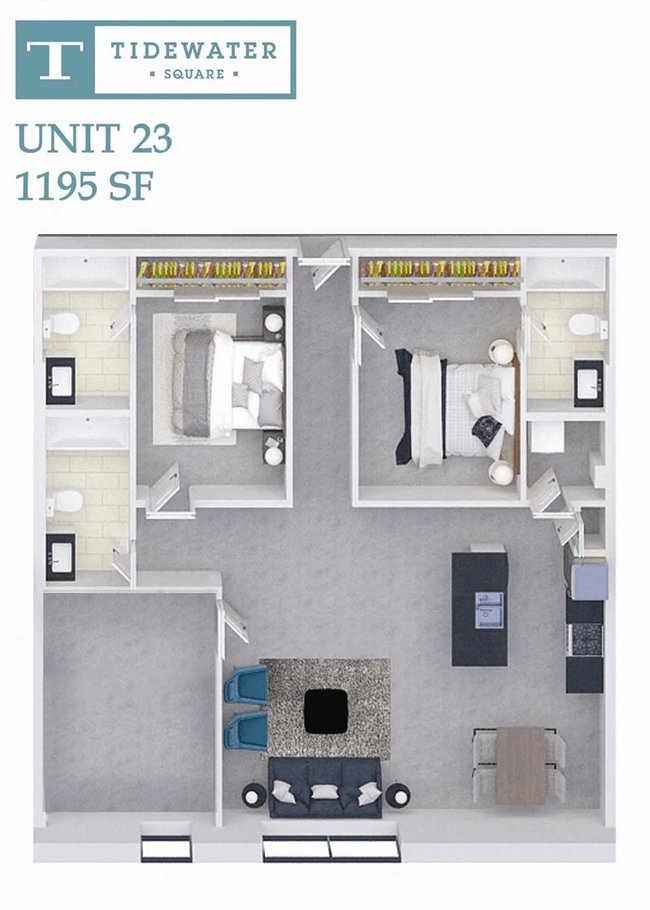 Floorplan - Tidewater Square