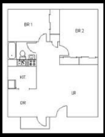 2BR/1BA - Brianna Place Apartments