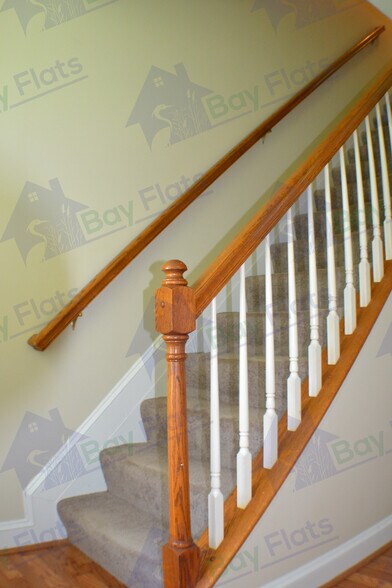 Stairs to second floor. - 41195 Friendship Ct
