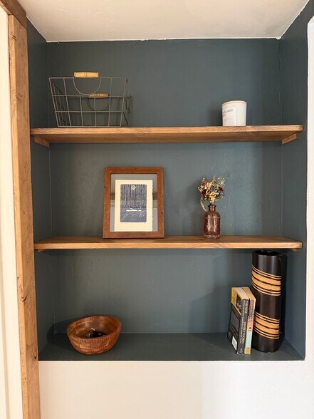 Custom shelving - 3200 S Litzler Dr