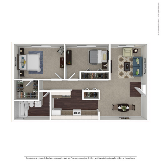 Floorplan - Gaslight Apartments