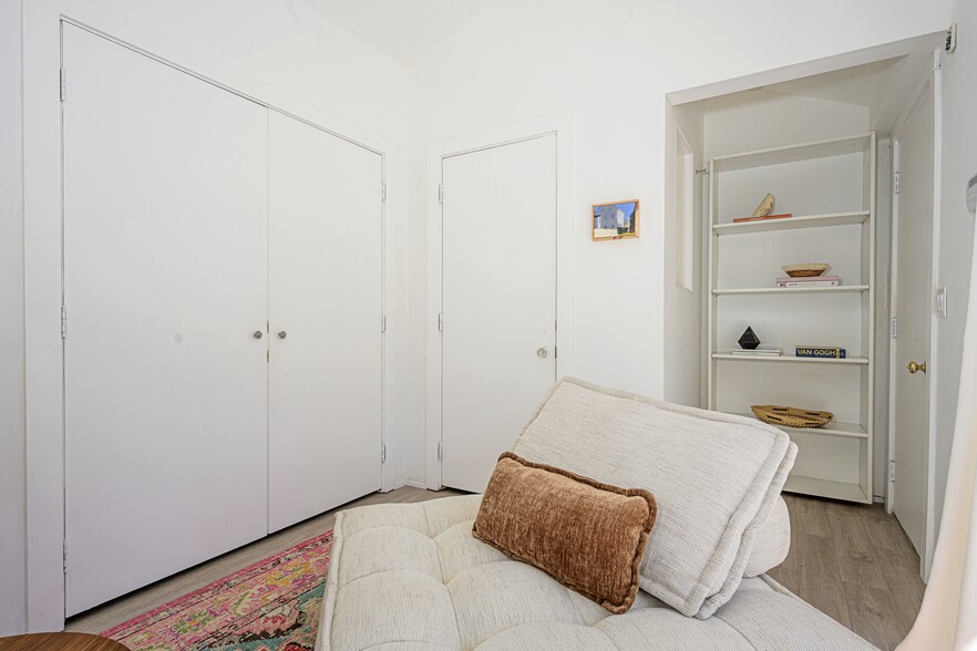 Back house entry way, closet, and bathroom door - 2213 Arizona Ave