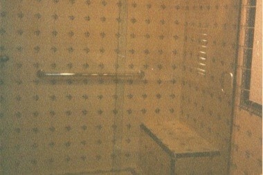 Master shower - 302 17th St