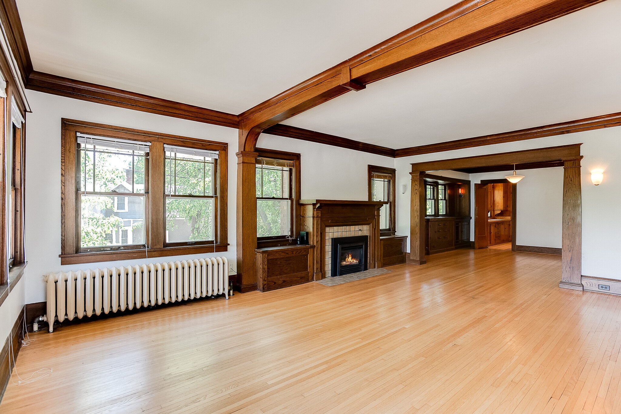 view from sun room - 4656 Bryant Ave S