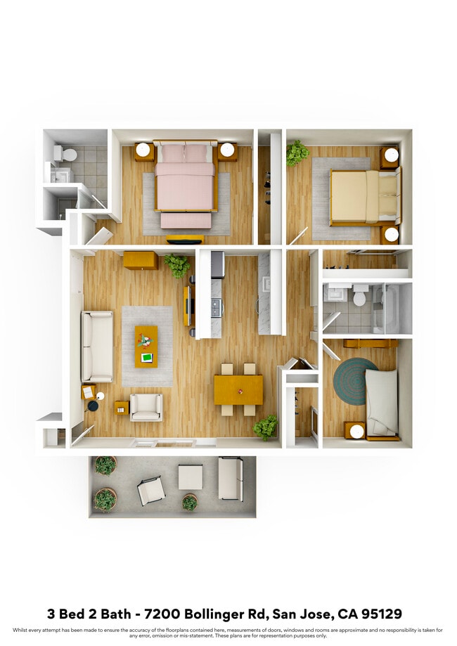 Floorplan - Villa Victoria Apartments