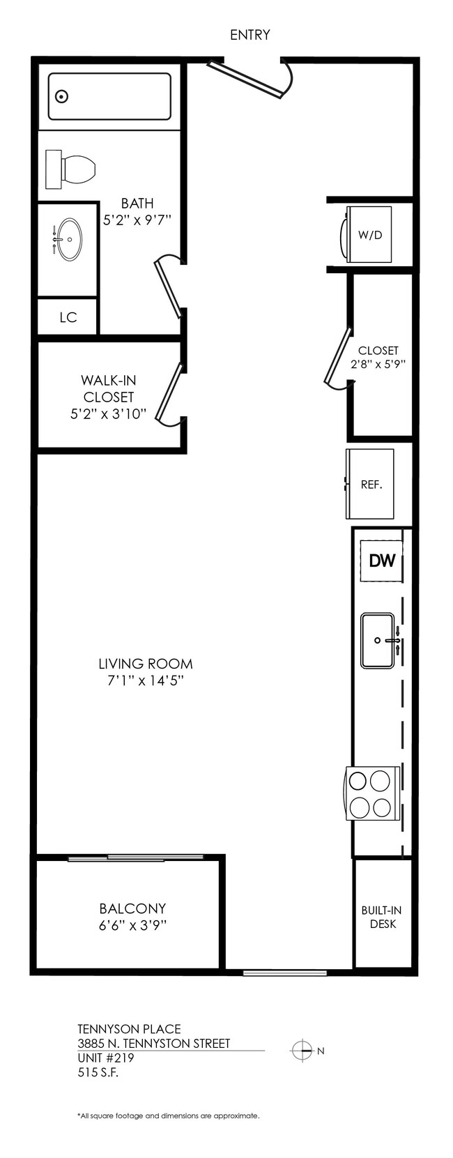 Floorplan - Tennyson Place