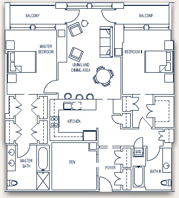 2BR/2BA - 1125 Maxwell Place