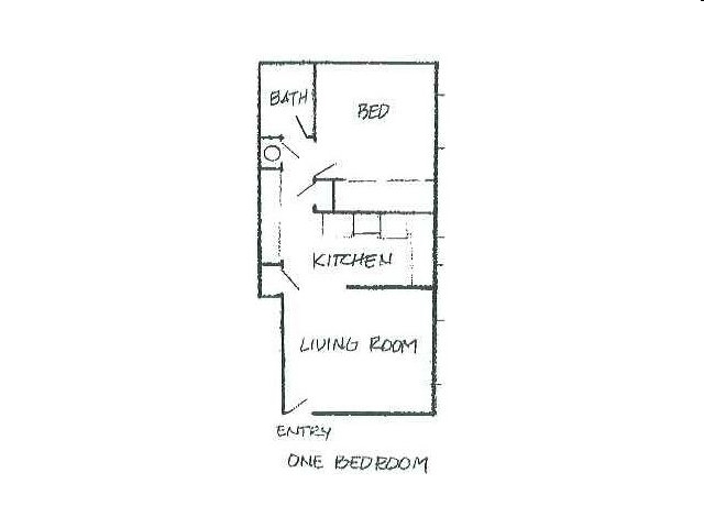 1BR/1BA - Latah Village