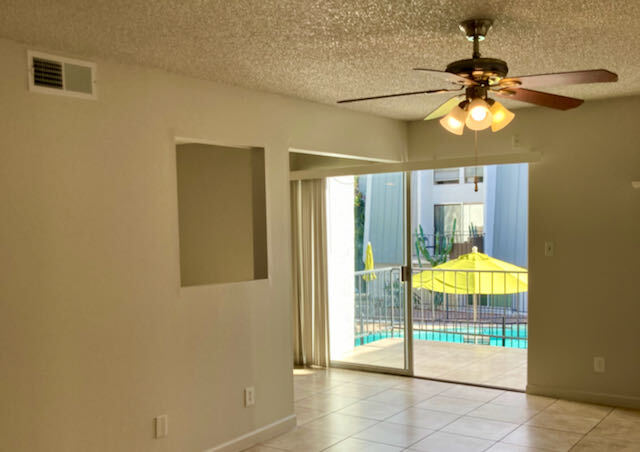 living room pool view - 3416 N 44th St