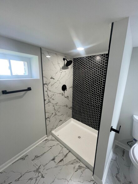 Basement Shower - 2502 Linwood Rd