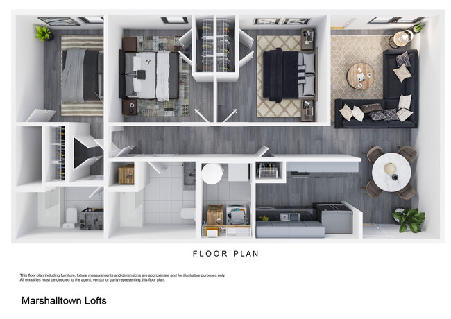 Floorplan - Marshalltown Lofts