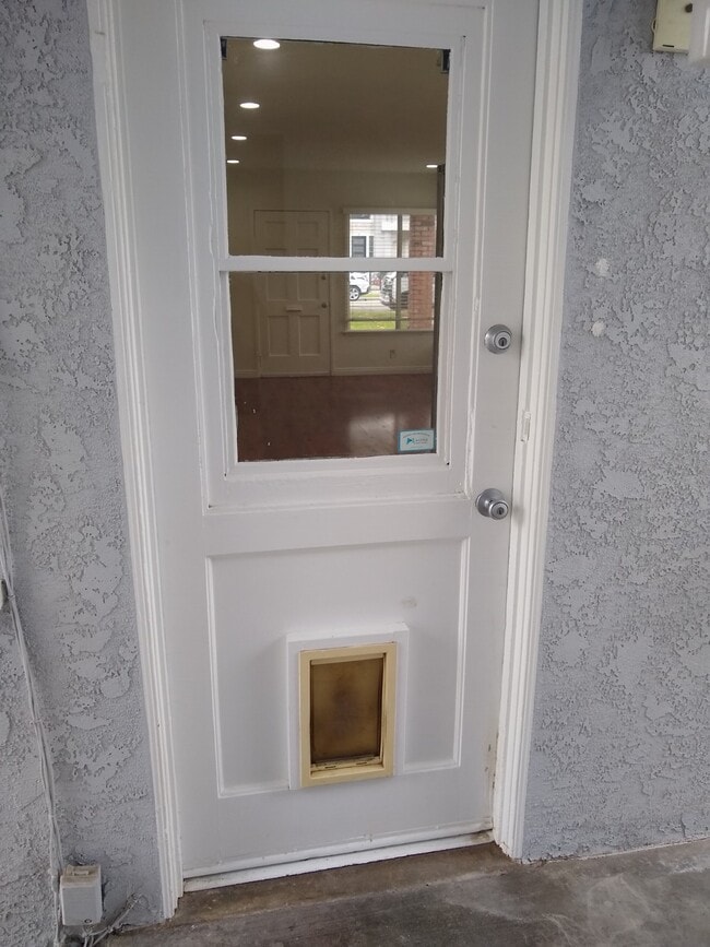 Back Patio Entrance door - 512 N Lucia Ave