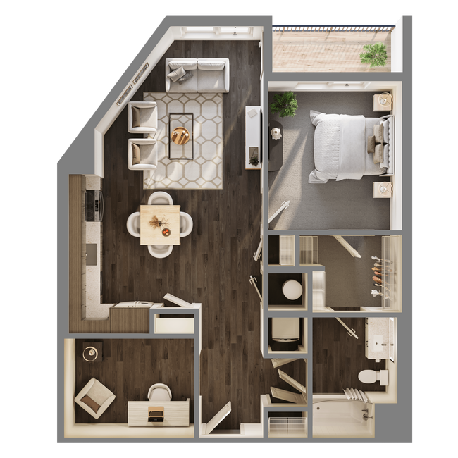 Floorplan - Artifact NoDa