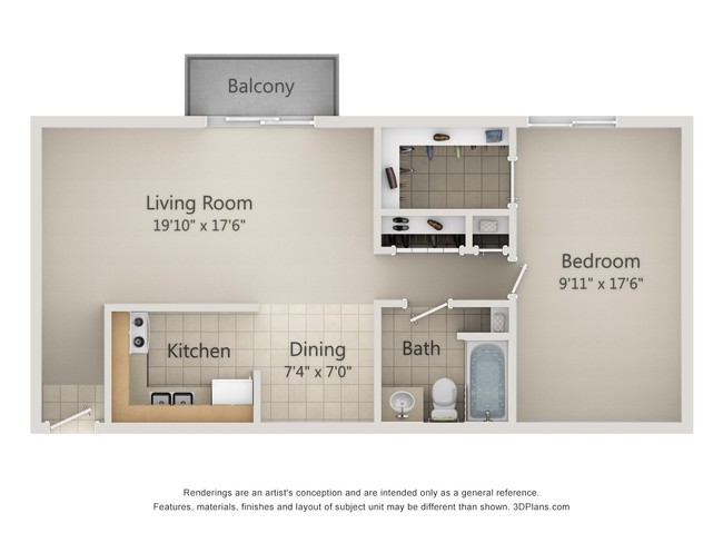 One bedroom - Westview Heights