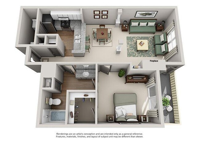 Floorplan - Crosstown at Chapel Hill