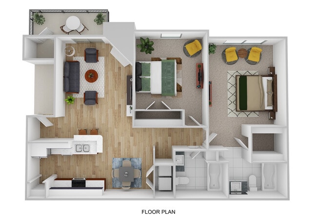 B8 Floor Plan - The Lantern