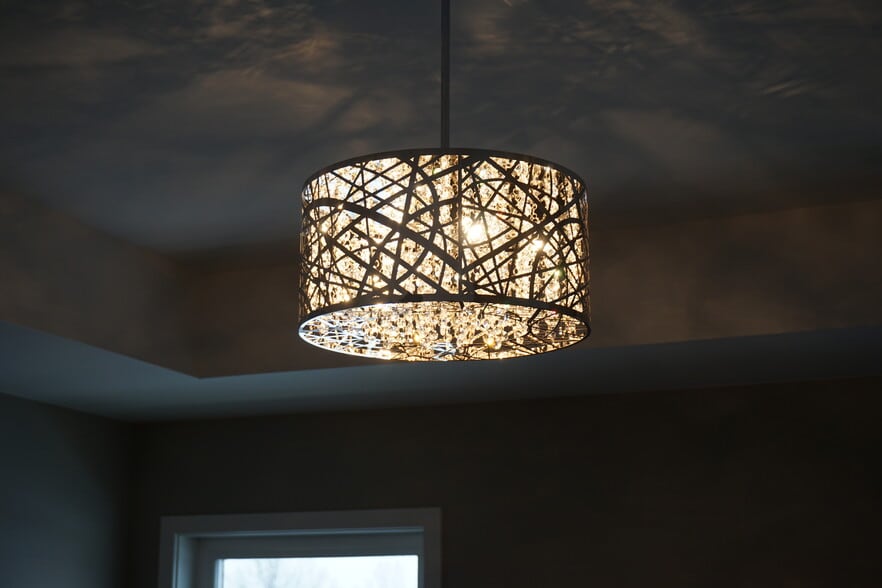 Master suite light fixture - 3805 Stacy Dr