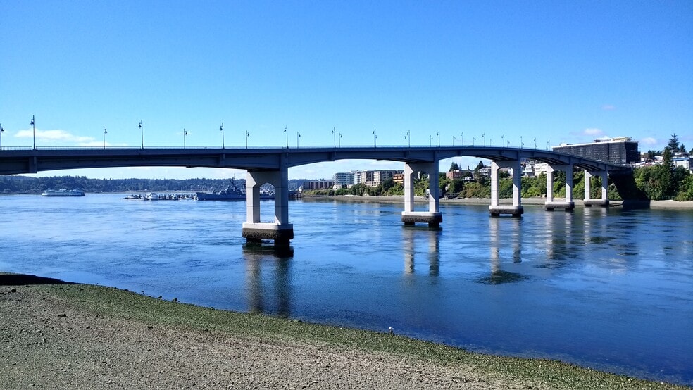 Manette Bridge from Balcony - 1127 Wheaton Way, C-1