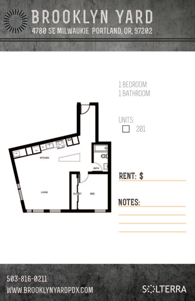 Floorplan - Brooklyn Yard