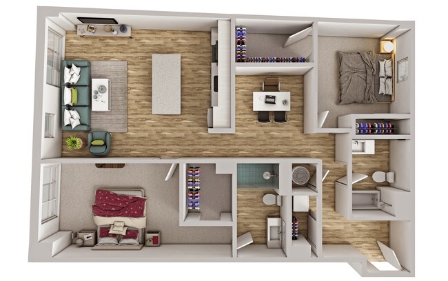 Floorplan - Novi Lofts