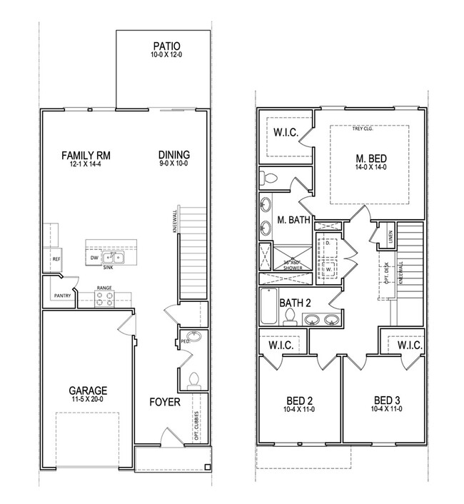 Butler C Floor Plan - Neely Village