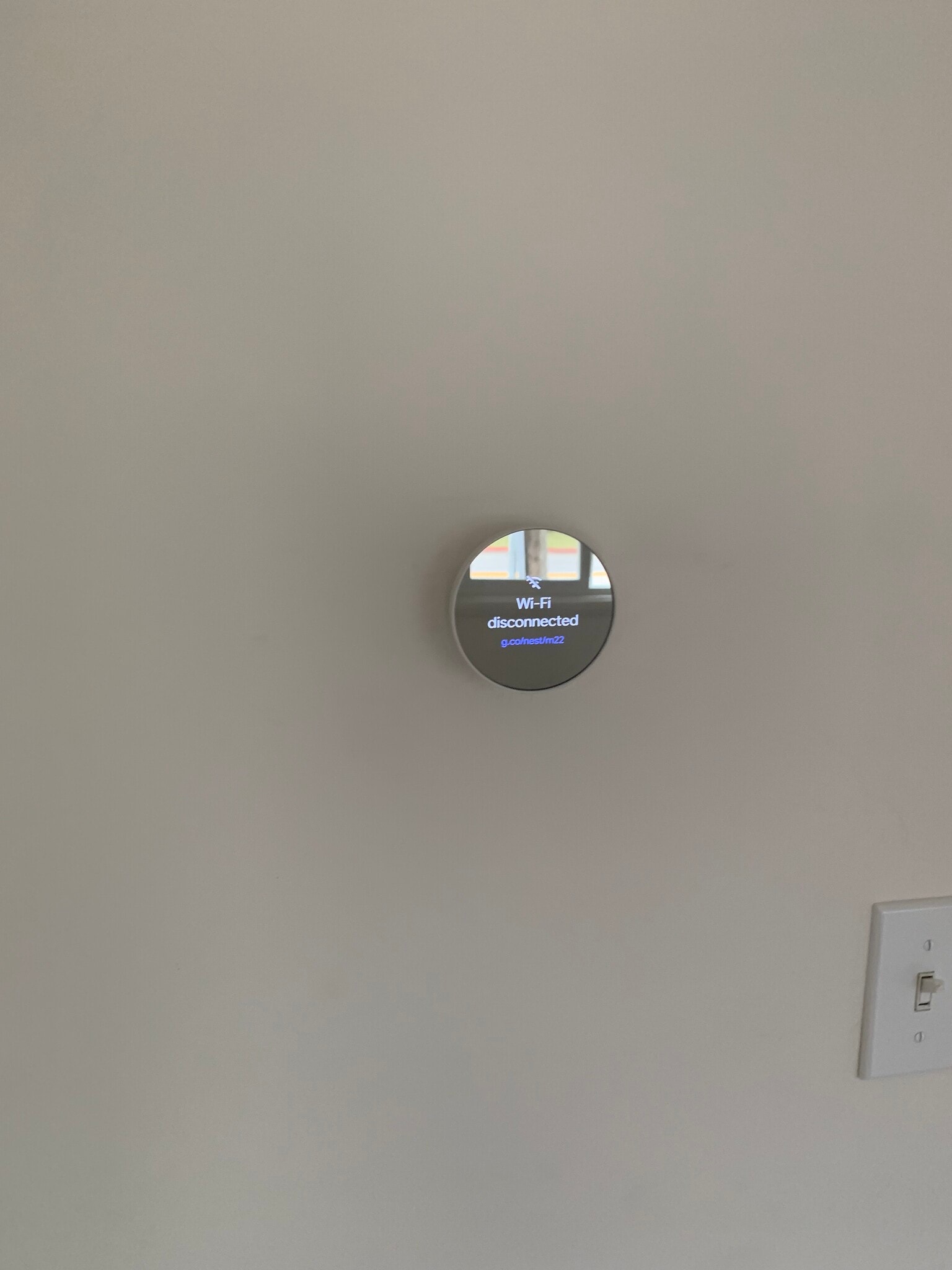 Nest thermostat - central AC - 703 Buchanan St