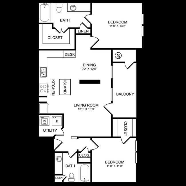 D1 1093 SQ.FT. - Highlands Hill Country