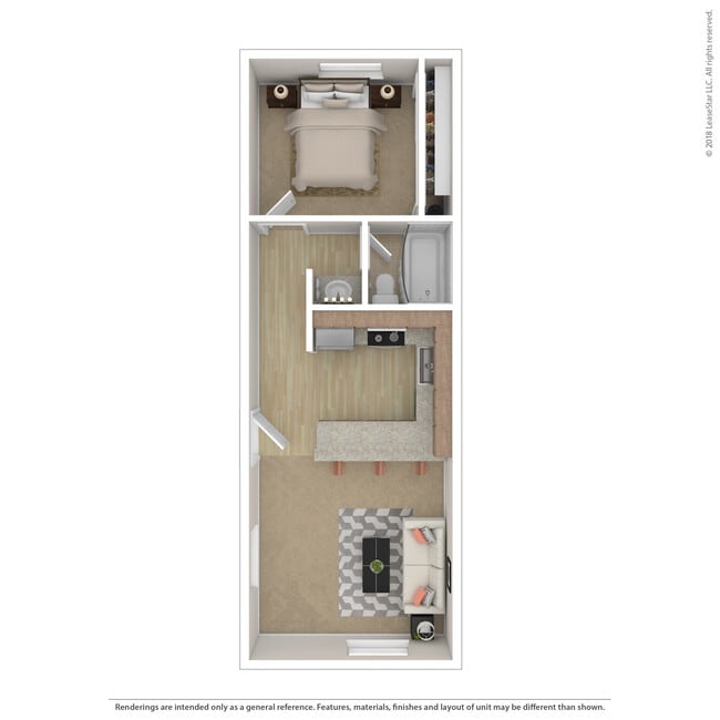 Floorplan - Evergreen Rock Maple Apartments