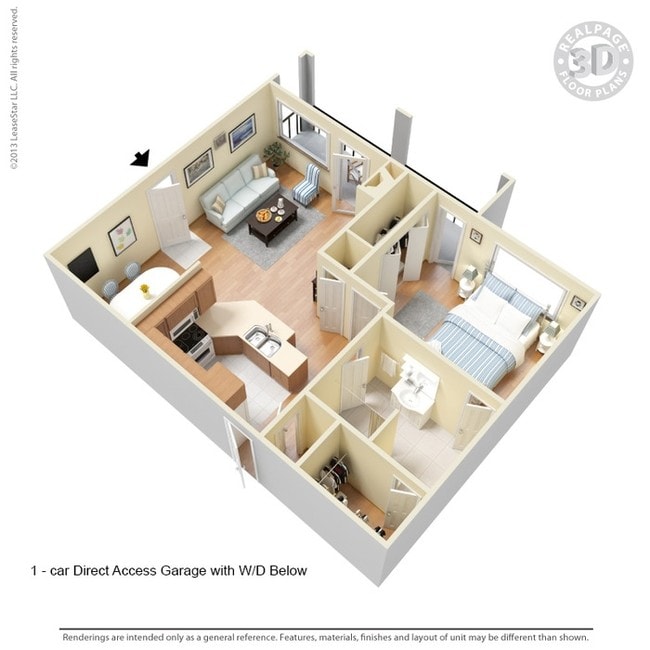 1BR/1BA - Villas Of Preston Creek