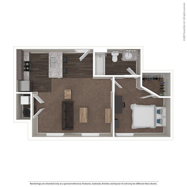 One Bedroom 1.2 - Statehouse Varsity