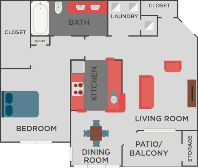 Floorplan - Autumn Park Apartments