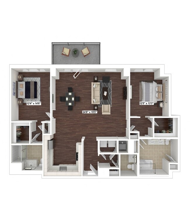Floorplan - The Woodley